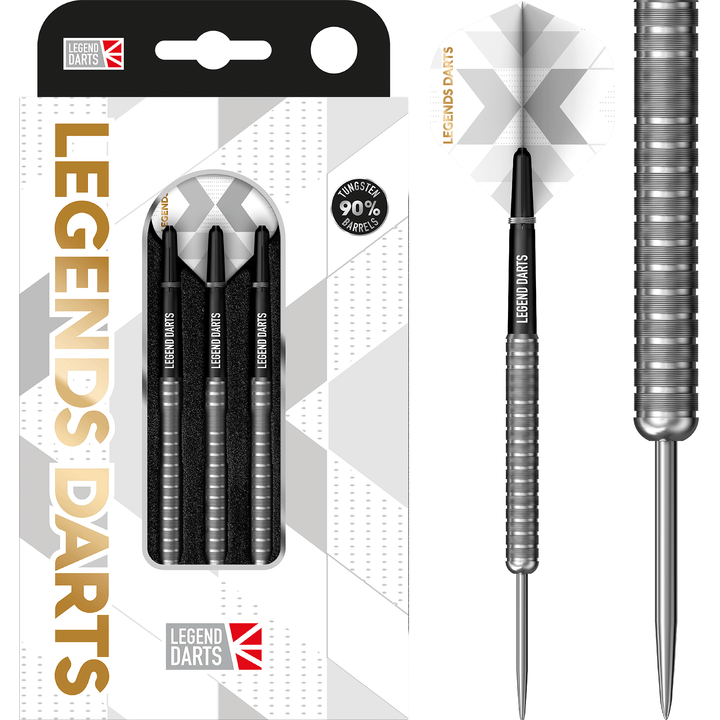 Legend Darts - Steel Tip - 90% Tungsten - Pro Series - V26 - Fine Micro Ring