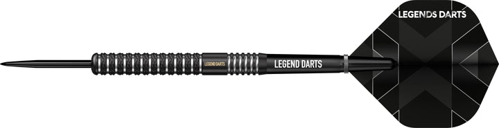 Legend Darts - Steel Tip - Revolution Series - B10 - Black - Front Knurl