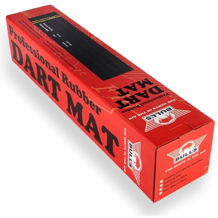 *Bulls Darts Mat - Heavy Duty Rubber - + Throwline 300cm X 60cm