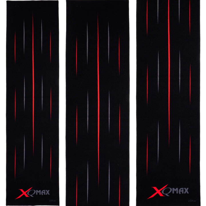 XQMax Nylon Dart Mat - HD Printed Design - 60cm x 237cm - Standard - Streaks