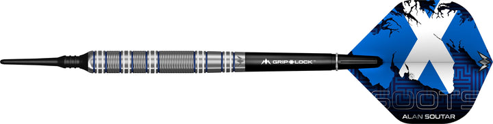 Mission Alan Soutar Darts - Soft Tip - Soots - Blue & White - 22g