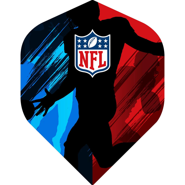 *NFL - Dart Flights - Official Licensed - No2 - Std - NFL Brand - Silhouette