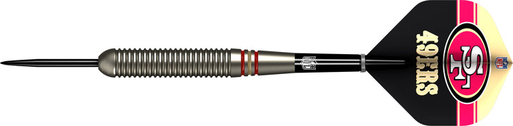 NFL - Steel Tip Brass Darts - Official Licensed - San Francisco 49ers - 22g