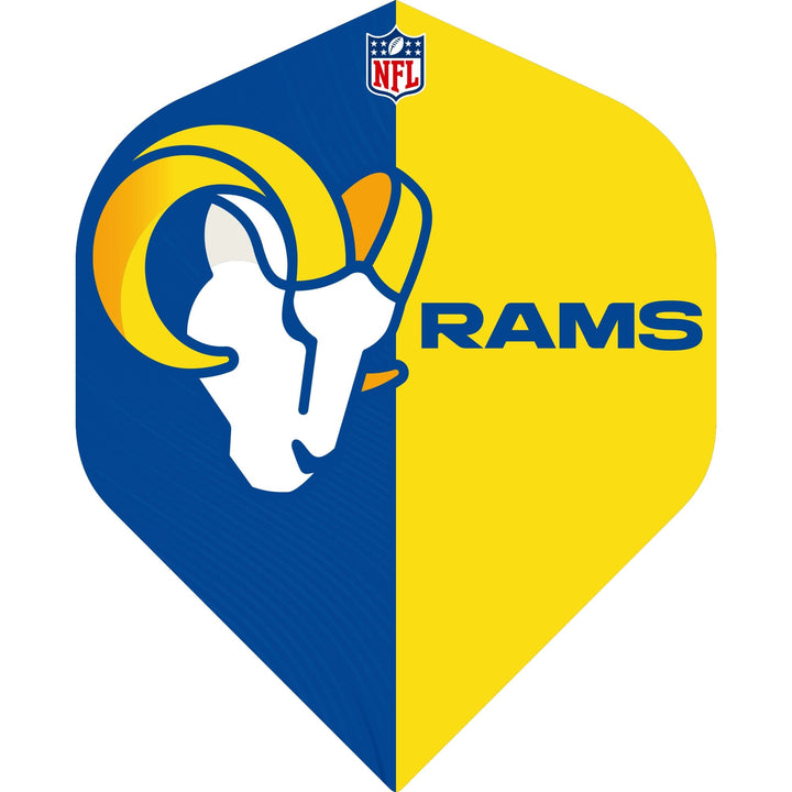 *NFL - Dart Flights - Official Licensed - No2 - Std - Los Angeles Rams