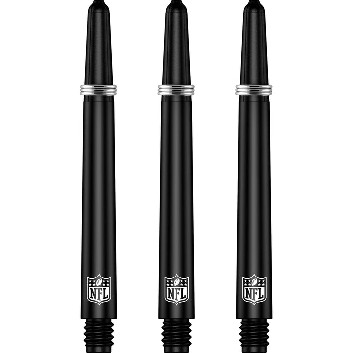*NFL - Nylon Shafts - Dart Stems with Springs - NFL Logo - Black
