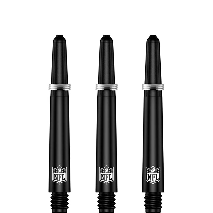 *NFL - Nylon Shafts - Dart Stems with Springs - NFL Logo - Black