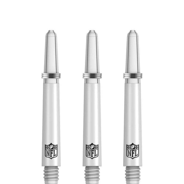 *NFL - Nylon Shafts - Dart Stems with Springs - NFL Logo - White