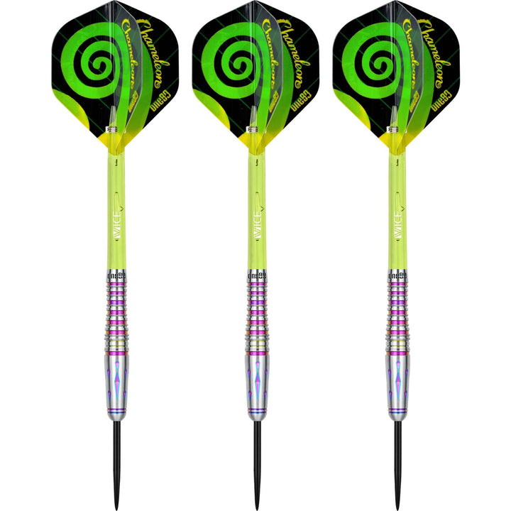 One80 Chameleon Darts - Steel Tip - Topaz