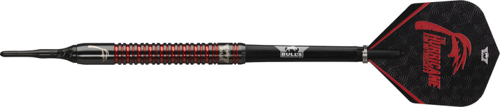 *Bulls Kim Huybrechts Darts - Soft Tip - Black - The Hurricane