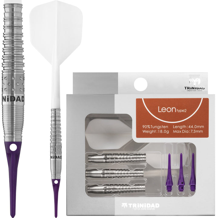 Trinidad Pro - Soft Tip Tungsten Darts - Leon Type2