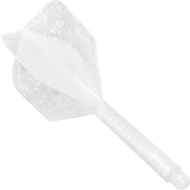 *Condor Dart Flights - Zero Stress - Small - Marble - White