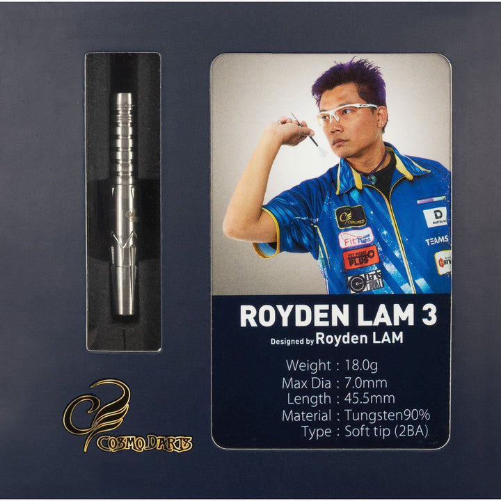 *Cosmo Pro Series Darts - Soft Tip - Royden Lam 3
