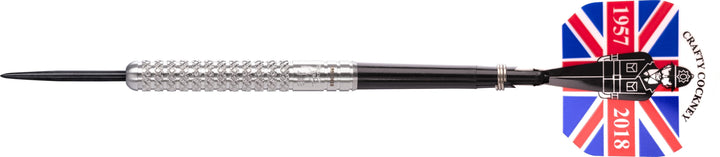 Eric Bristow Darts - Steel Tip - Cocked Finger - K1 - Silver - 24g