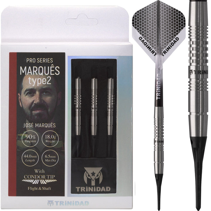 *Trinidad Pro - Soft Tip Darts - Jose Marques - Type2 - 18g 18g