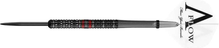 Dynasty Darts - Black Line - Steel Tip - Boris Krcmar - Boris 2 - Black & Red - 20g