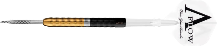 Dynasty Darts - Black Line - Steel Tip - Larry Butler - The Talon - Black & Gold - 24g