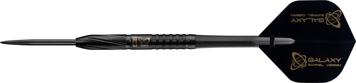 *Galaxy Jason Watt Darts - Steel Tip - Notorius BDG - Black - 22g