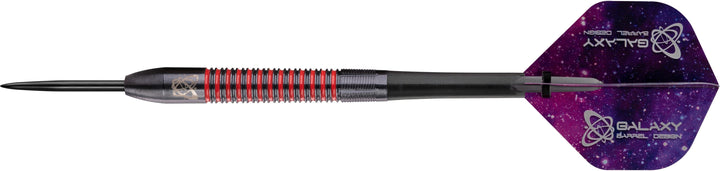 *Galaxy Jacob Schaeffer Darts - Steel Tip - Ringed - Black - 24g