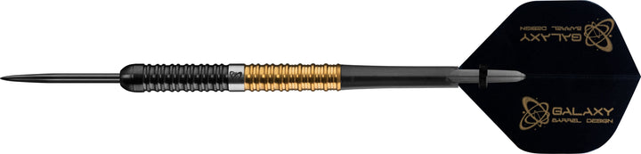*Galaxy Tony Martin Darts - Steel Tip - Black & Gold - 23g