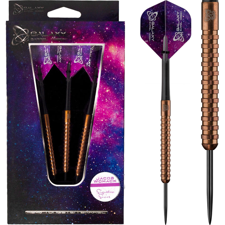 *Galaxy Jacob Womack Darts - Steel Tip - Bronze - 23g