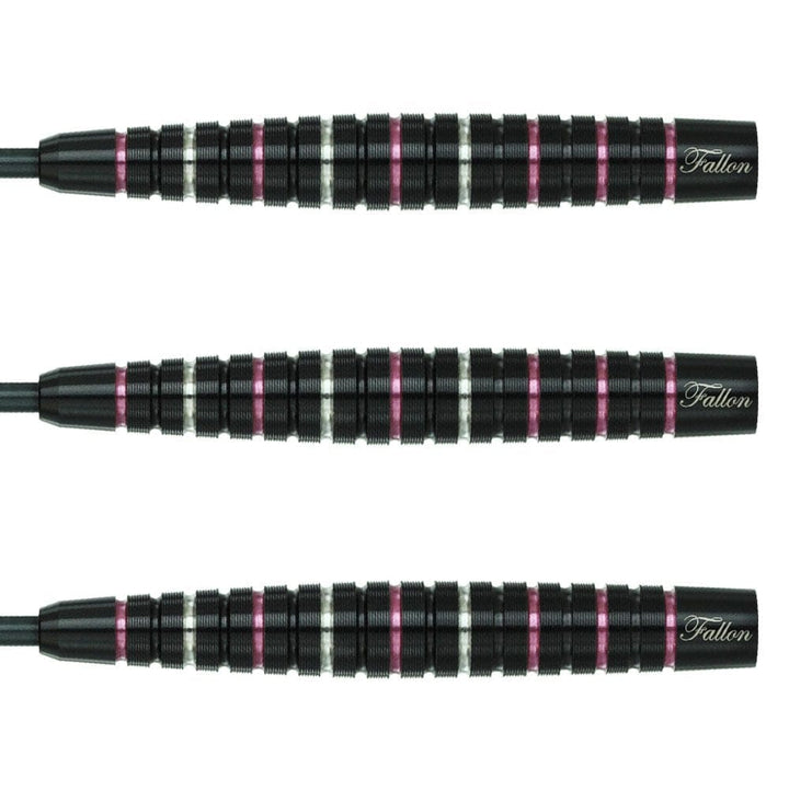 Dynasty Darts - Black Line CT - Steel Tip - Fallon Sherrock - Black & Pink - 24g