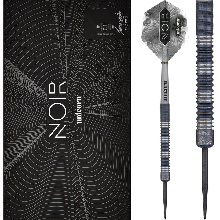 *Unicorn James Wade Darts - Steel Tip - The Machine - Deluxe Edition - Noir 20g