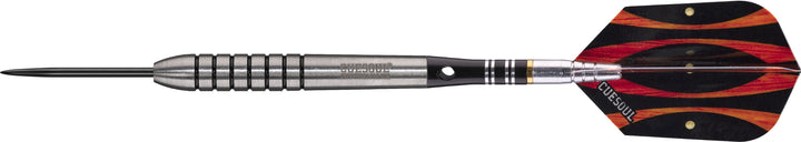 *Cuesoul - Steel Tip Tungsten Darts - Traditional - Ringed - 19g