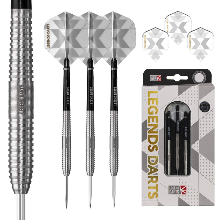*Legend Darts - Steel Tip - 90% Tungsten - Pro Series - V1 - Ringed Micro Cut