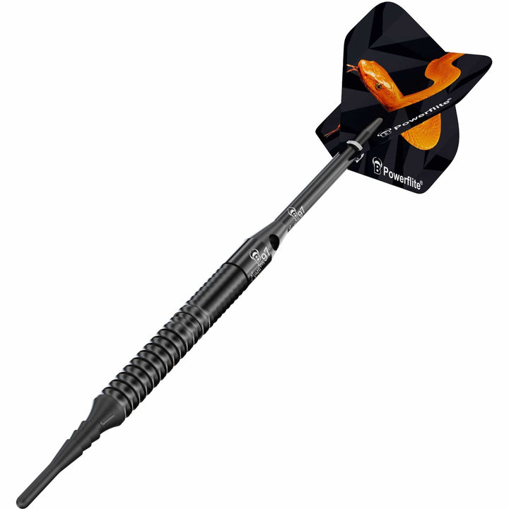 BULL'S Mamba 97 Darts - Soft Tip - M6 - Black Titanium