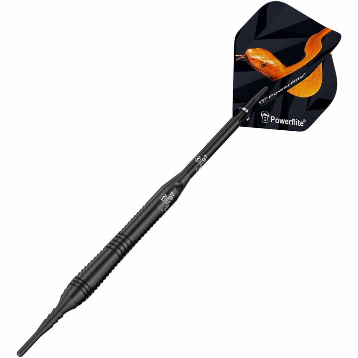 BULL'S Mamba 97 Darts - Soft Tip - M5 - Black Titanium
