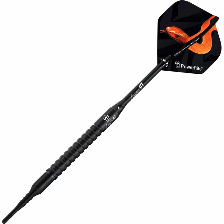 BULL'S Mamba 97 Darts - Soft Tip - M3 - Black Titanium