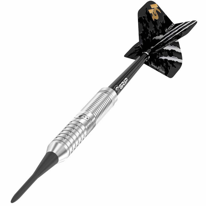 BULL'S Krzysztof Ratajski Darts - Soft Tip - The Polish Eagle - Brass - Silver