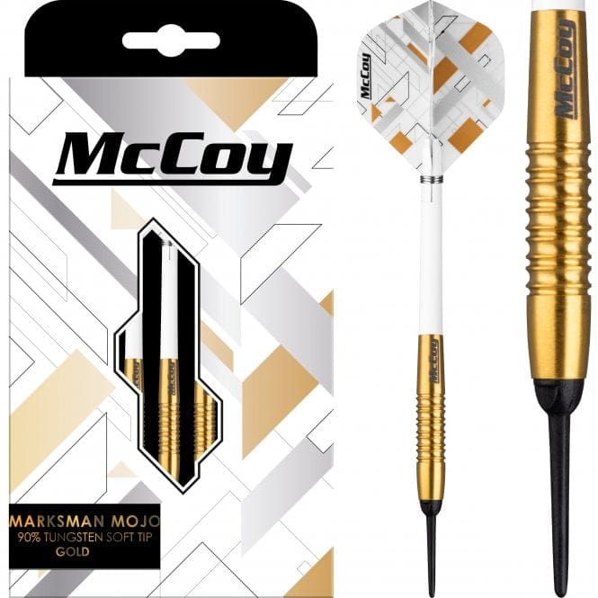 *McCoy Marksman - Mojo - 90% Soft Tip Tungsten - Gold