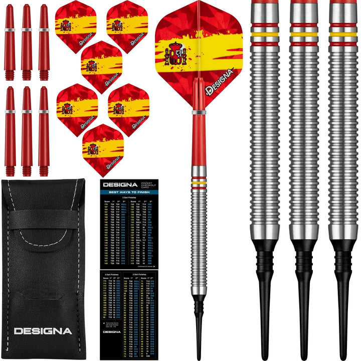 *Designa Patriot-X Darts - Soft Tip - Spain
