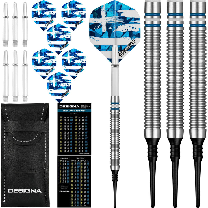 *Designa Patriot-X Darts - Soft Tip - Greece