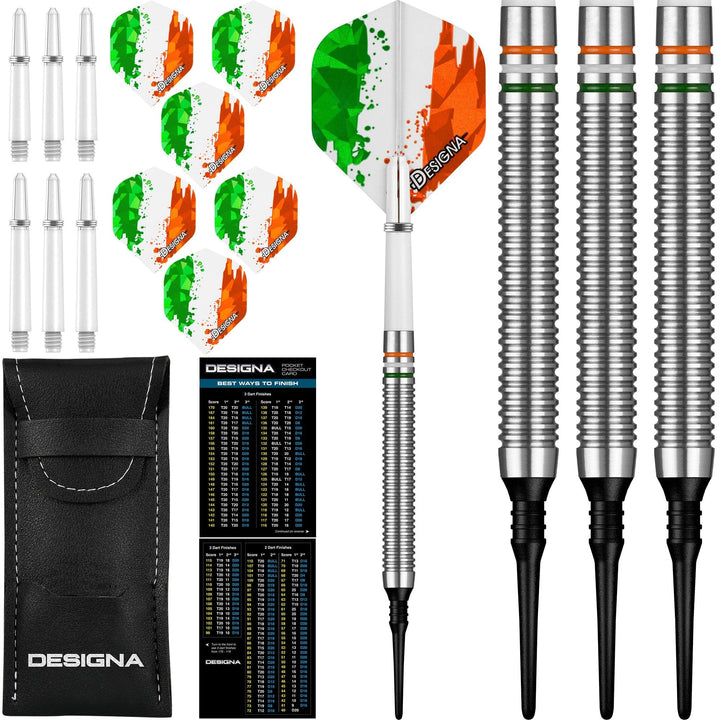 *Designa Patriot-X Darts - Soft Tip - Ireland