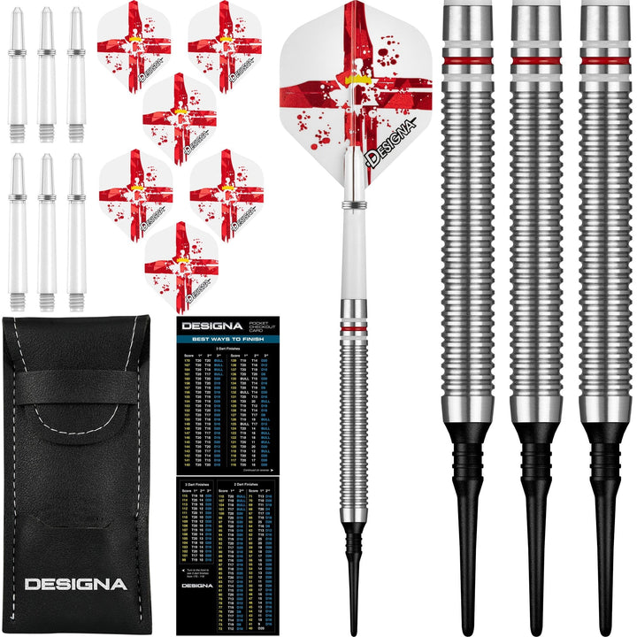 *Designa Patriot-X Darts - Soft Tip - Northern Ireland