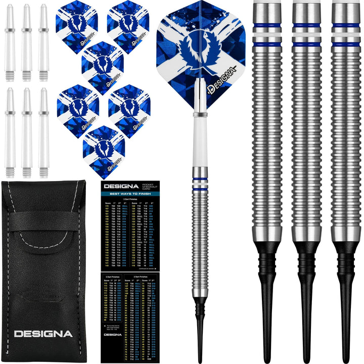 *Designa Patriot-X Darts - Soft Tip - Scotland