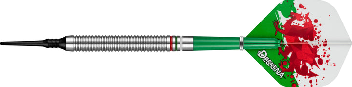*Designa Patriot-X Darts - Soft Tip - Wales