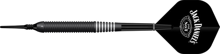 Jack Daniels Old No7 - Electro Black Brass Darts - Soft Tip