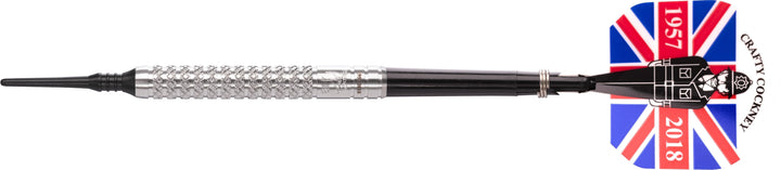 Eric Bristow Darts - Soft Tip - Cocked Finger - K1 - Silver