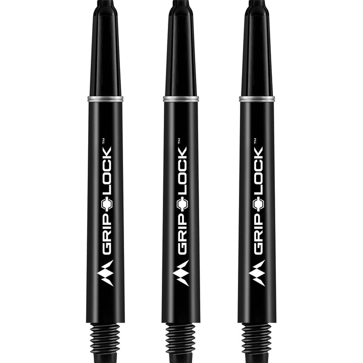 Mission GripLock Shafts - Dart Stems - Black Medium