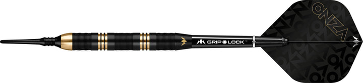 Mission Onza Darts - Soft Tip Brass - M1 - Black & Gold
