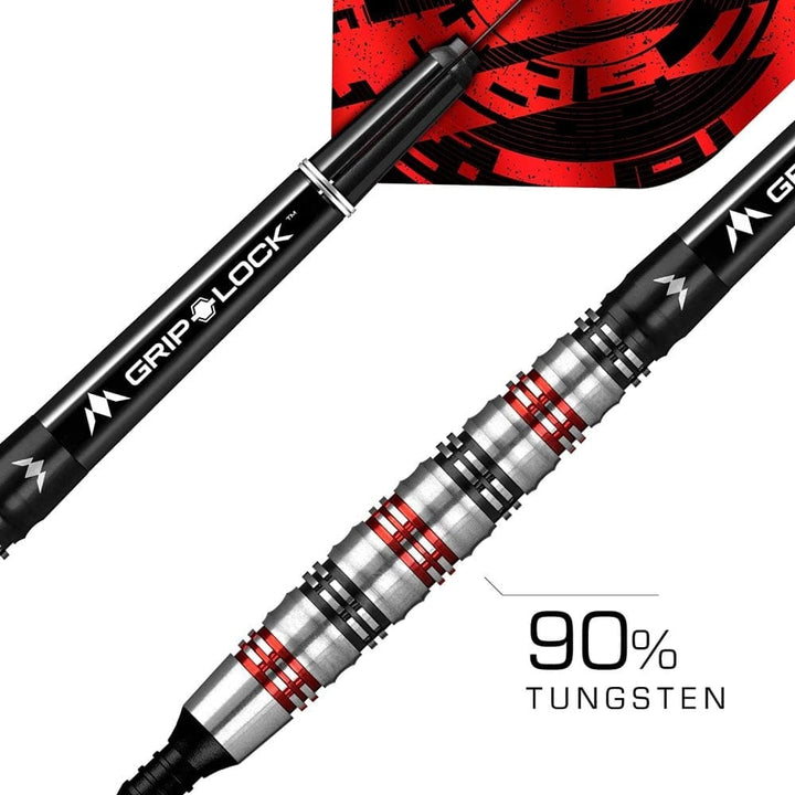 *Mission Paradox Darts - Soft Tip - Curved - M2 - Electro Black & Red