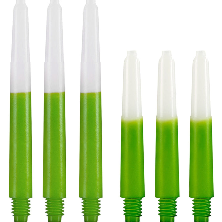 *Designa Nylon Two Tone Stems - White & Green