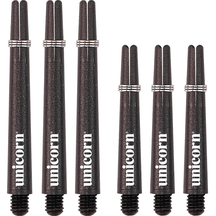 *Unicorn Gripper 3 Dart Shafts - Nylon Stems - Black