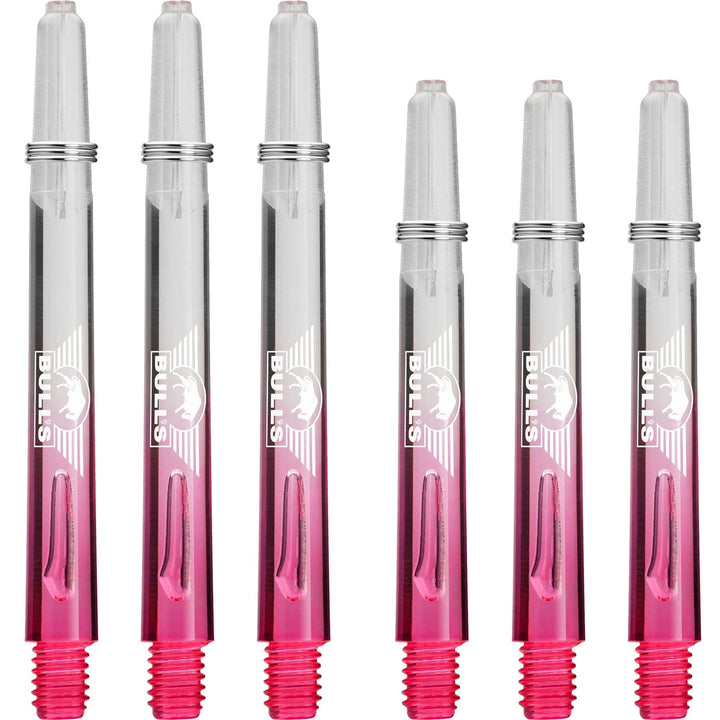 *Bulls X-Ray Shafts - Dart Stems - Gradient - Red