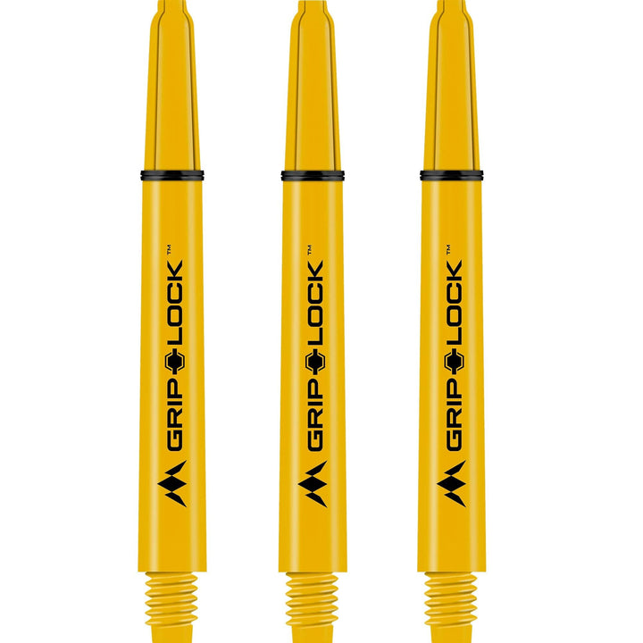 Mission GripLock Shafts - Dart Stems - Yellow Medium