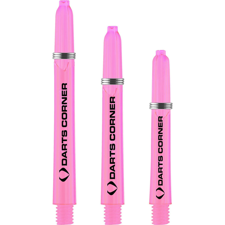 *Darts Corner Polycarbonate Shafts - Dart Stems - Pink