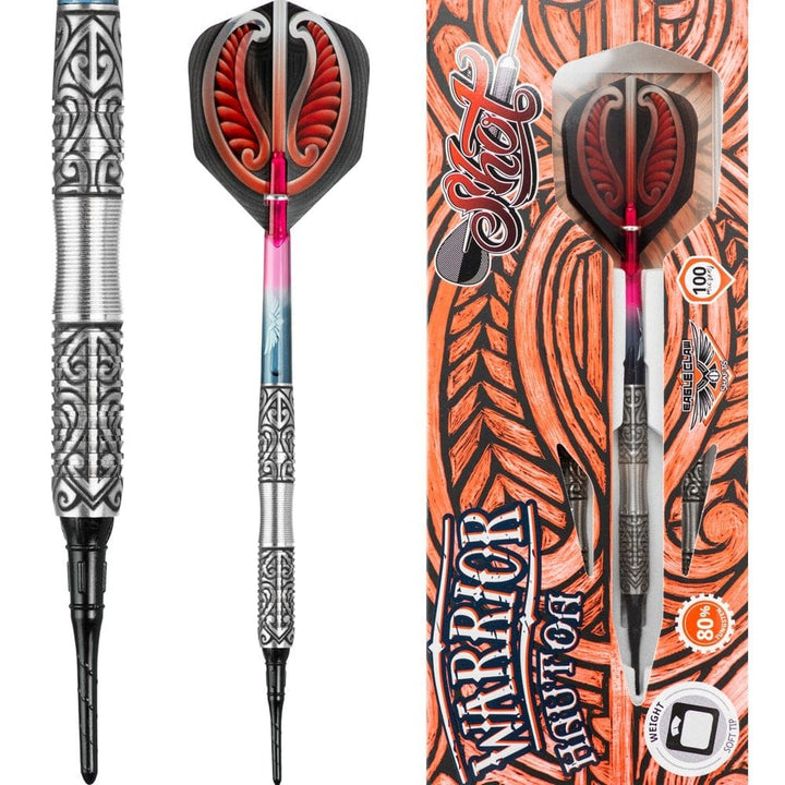 *Shot Warrior Darts - Soft Tip Tungsten - Micro - Hautoa